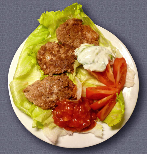 lammf&auml;rsbiffar med tomatsalsa